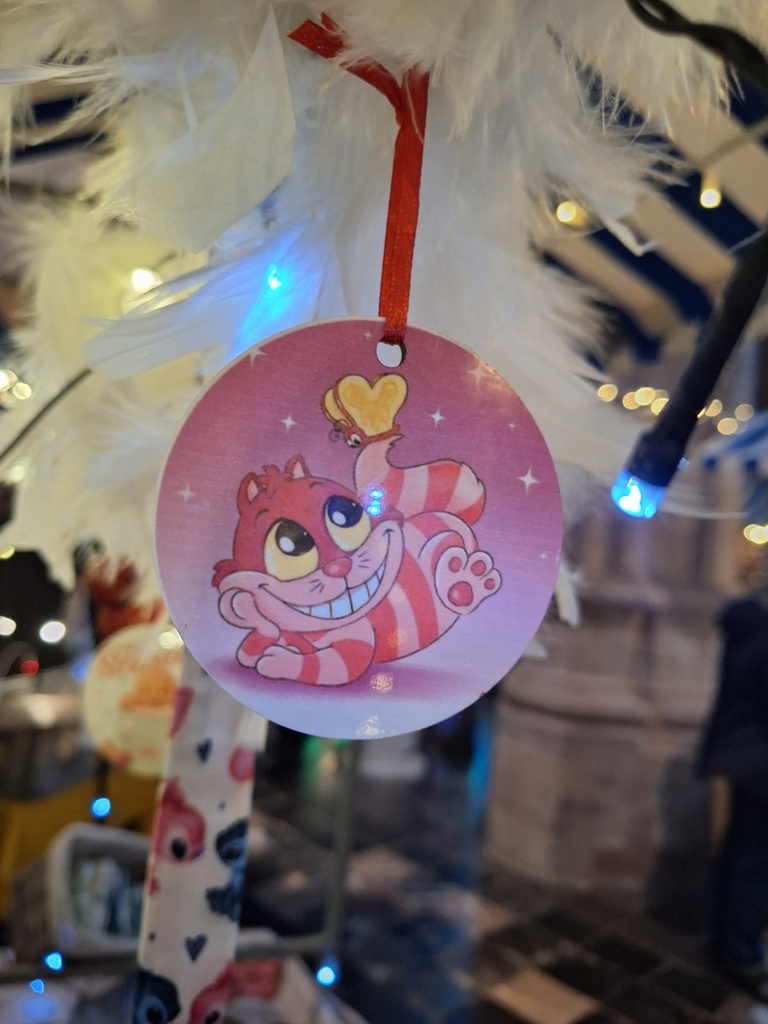 Boule noel plate
