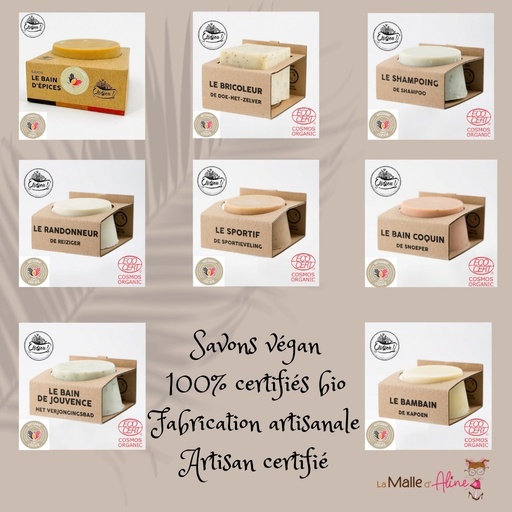 Savon bio Lidjeu