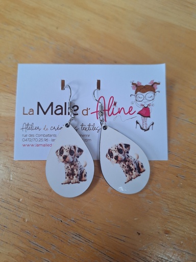 Boucles d’oreilles animaux
